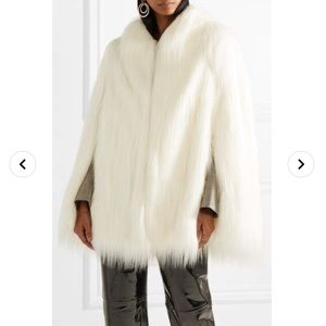 House of Fluff Yeti Convertible Oversized Faux Fur Coat